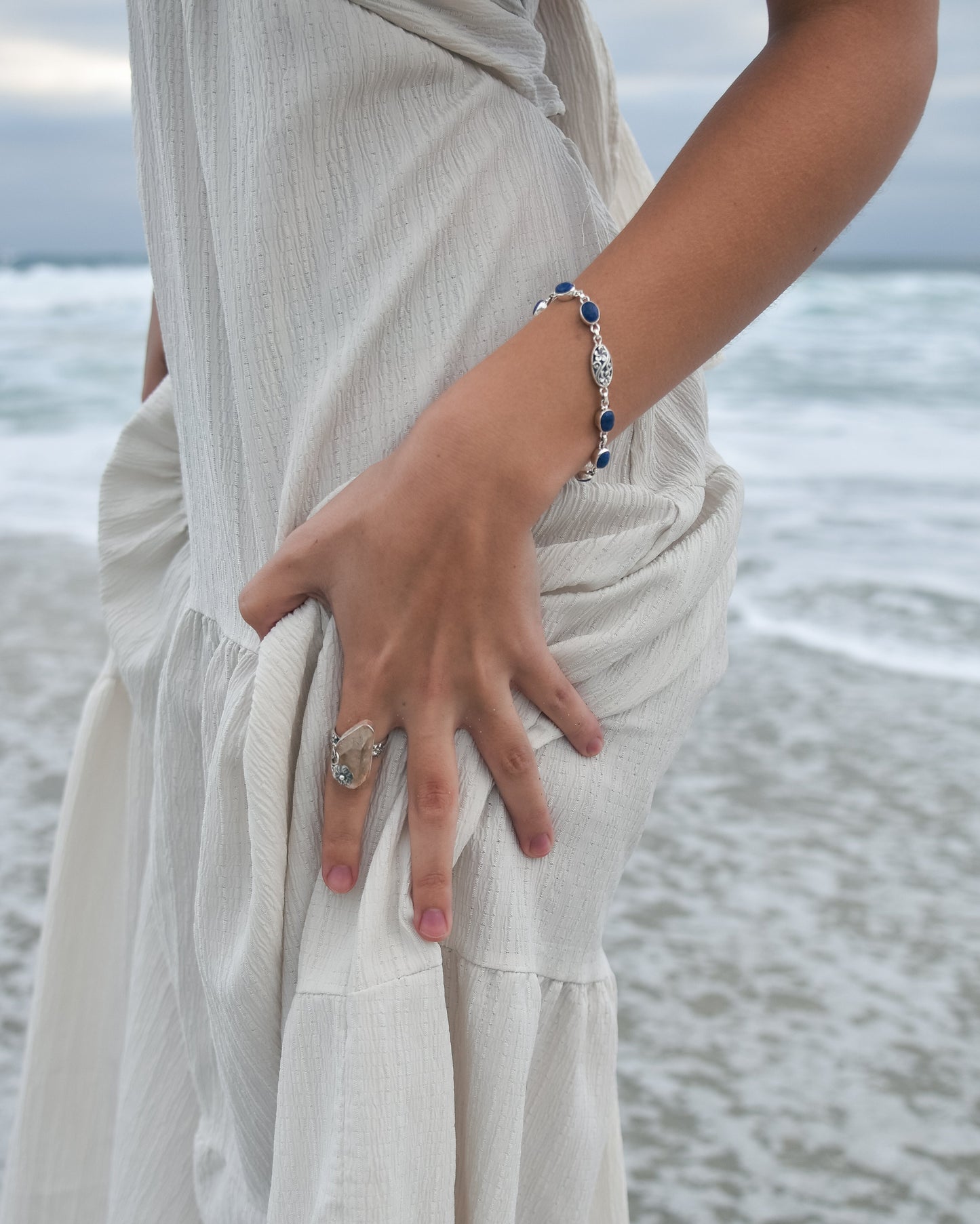 S.S. Shlomo Lapis Lazuli Bracelets