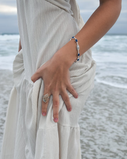 S.S. Shlomo Lapis Lazuli Bracelets