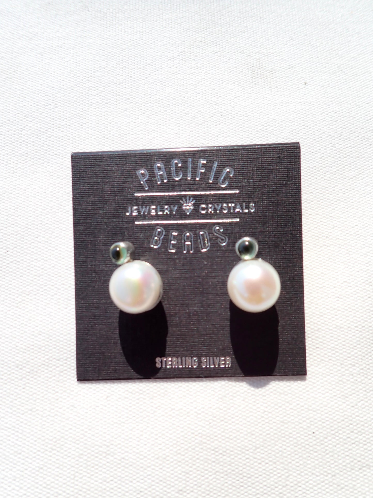 S.S. AAA Grade Mabe Pearl Earrings