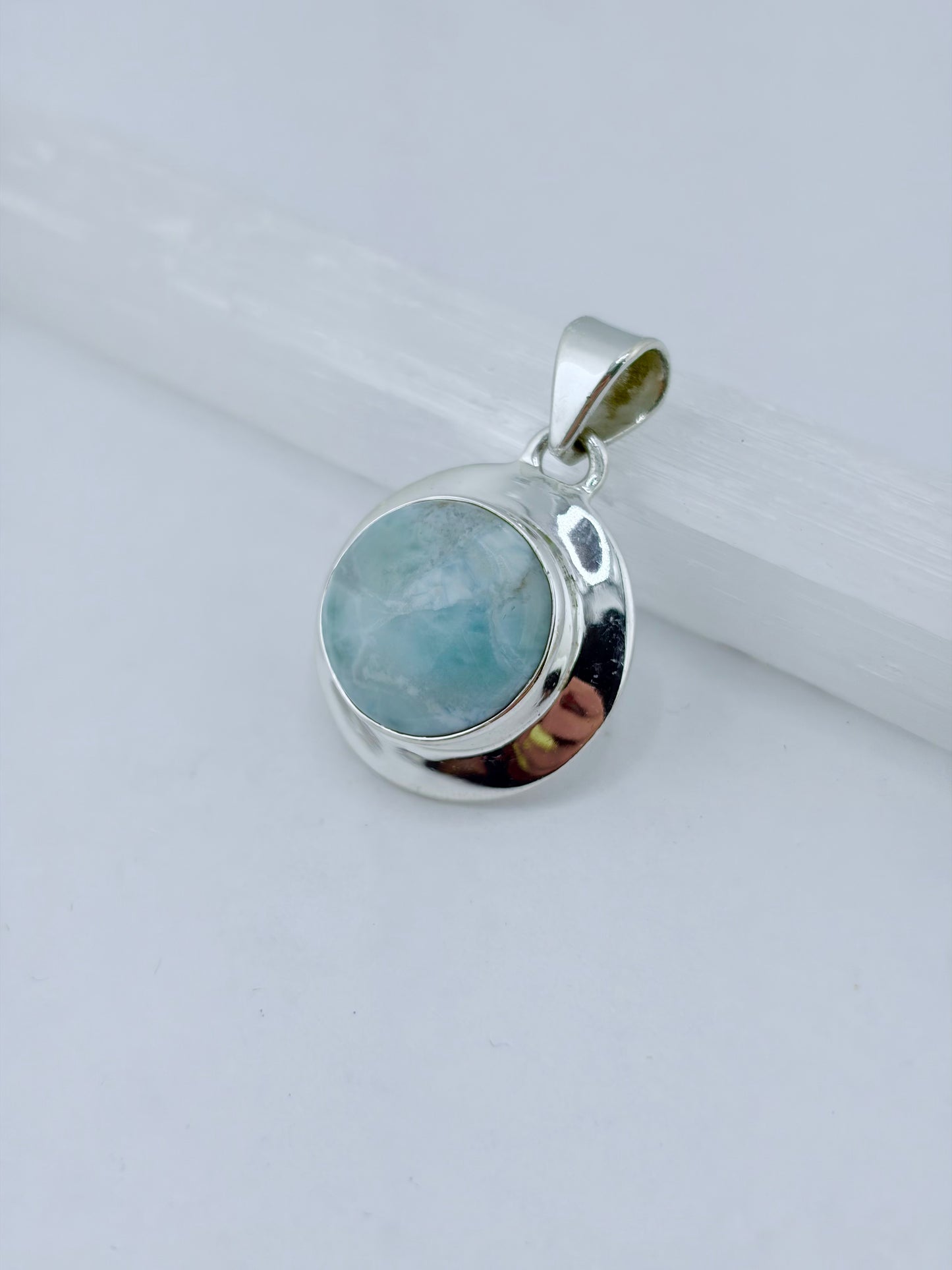 S.S. Larimar 'Tidal Ripple' Pendants