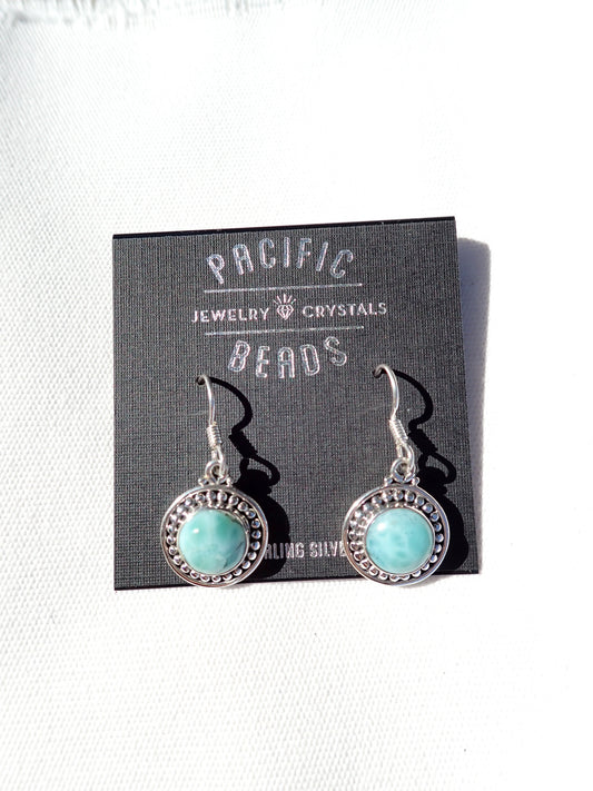 S.S. Larimar Drop Earrings