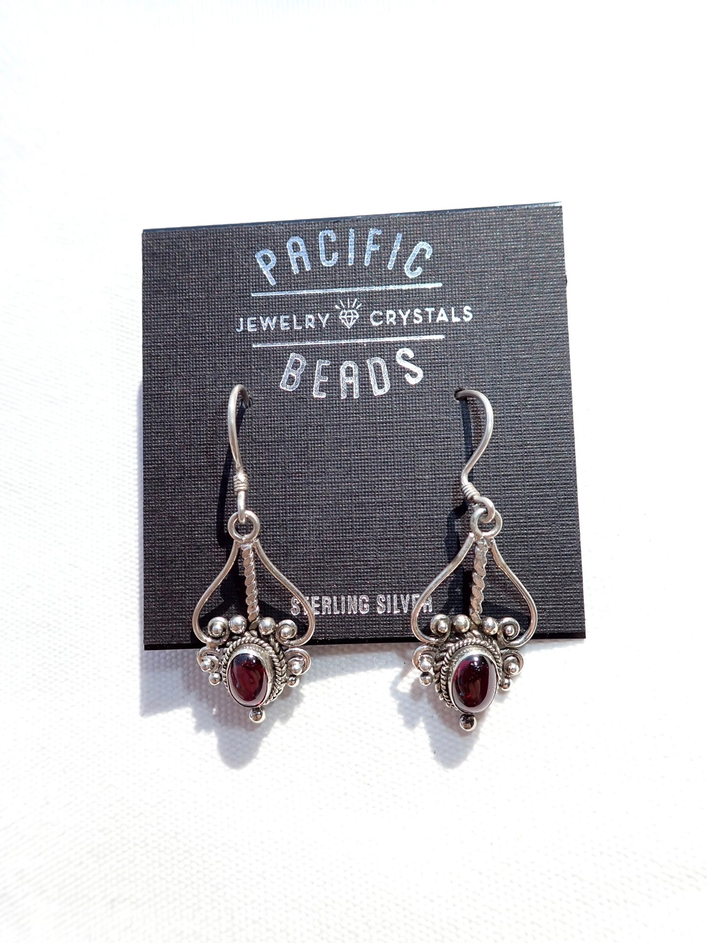 S.S. Garnet Earrings