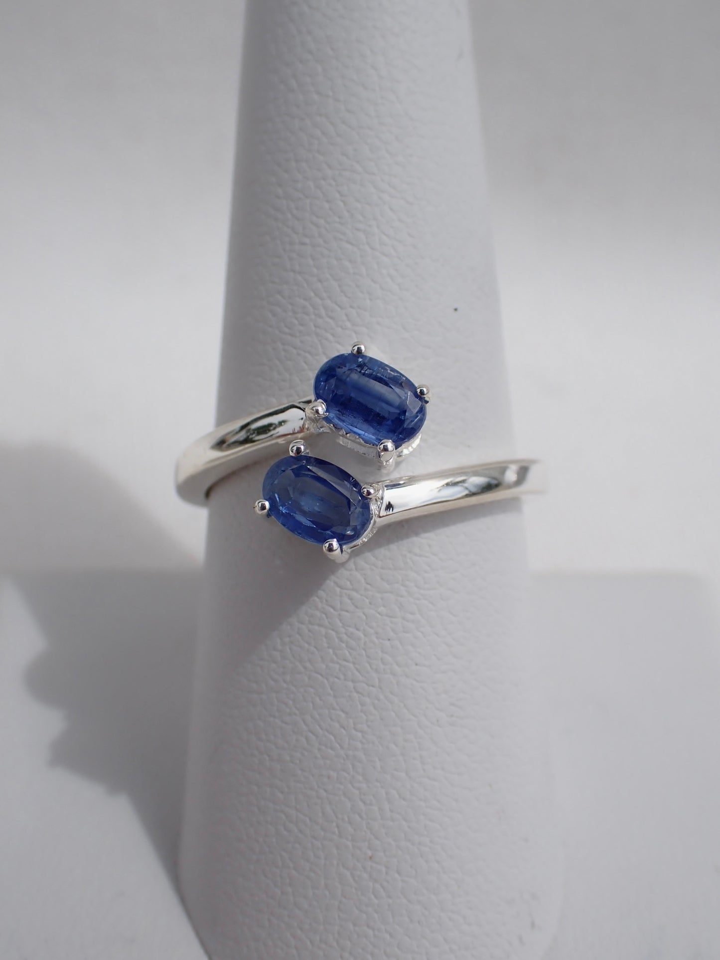 S.S. Dual Stone Kyanite Rings