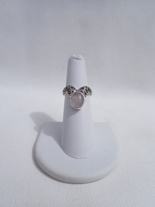 S.S. Rose Quartz Fairytale Rings