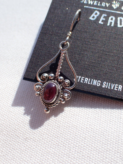 S.S. Garnet Earrings