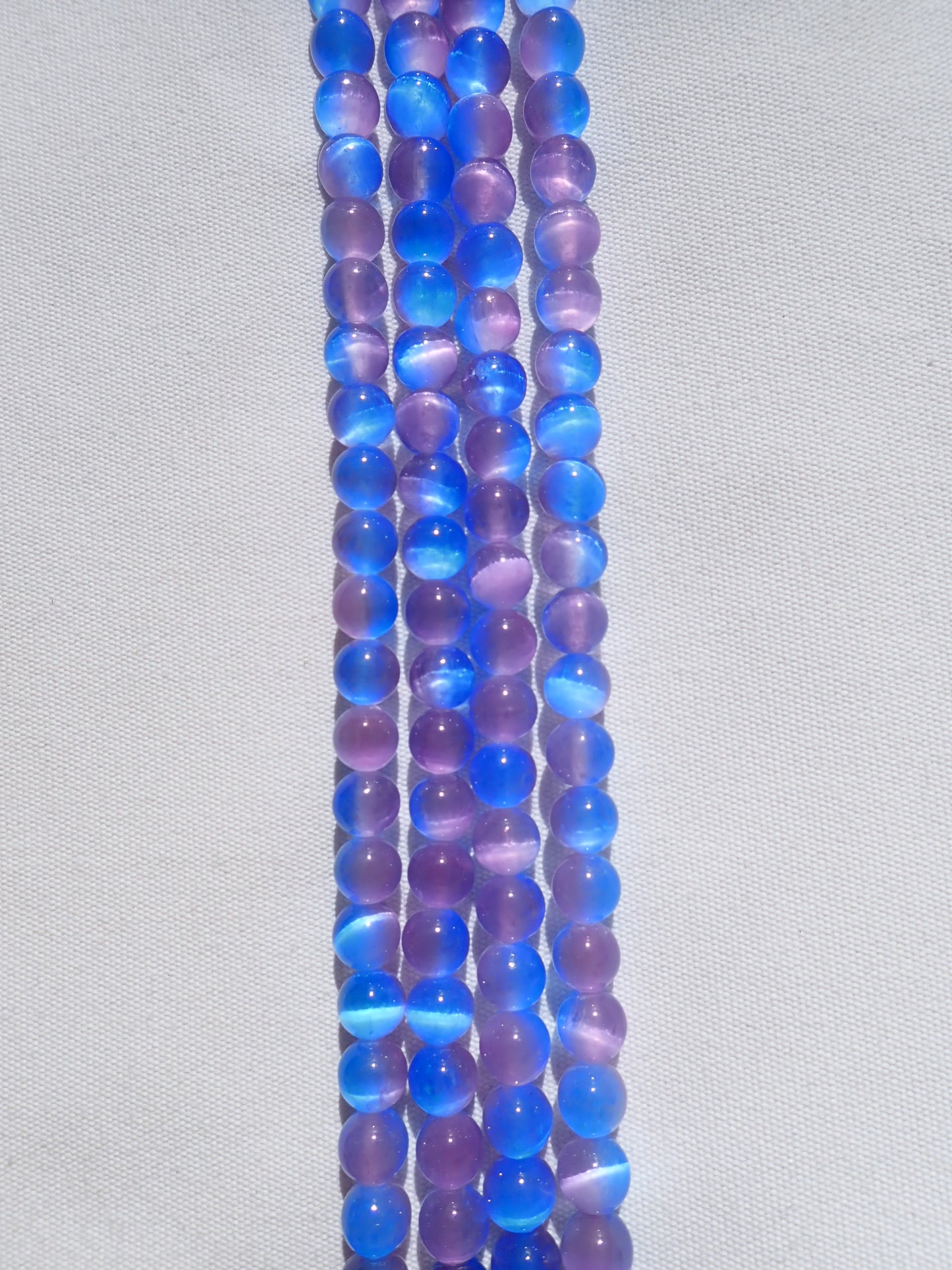 Galaxy Selenite Beads