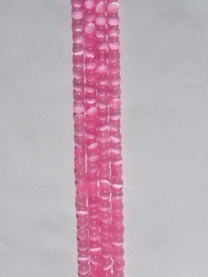 Pink Selenite Beads