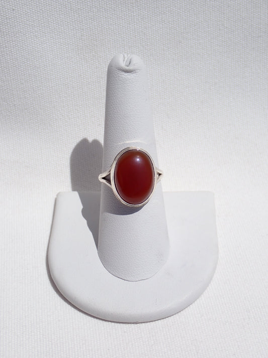 S.S. Oval Carnelian Rings