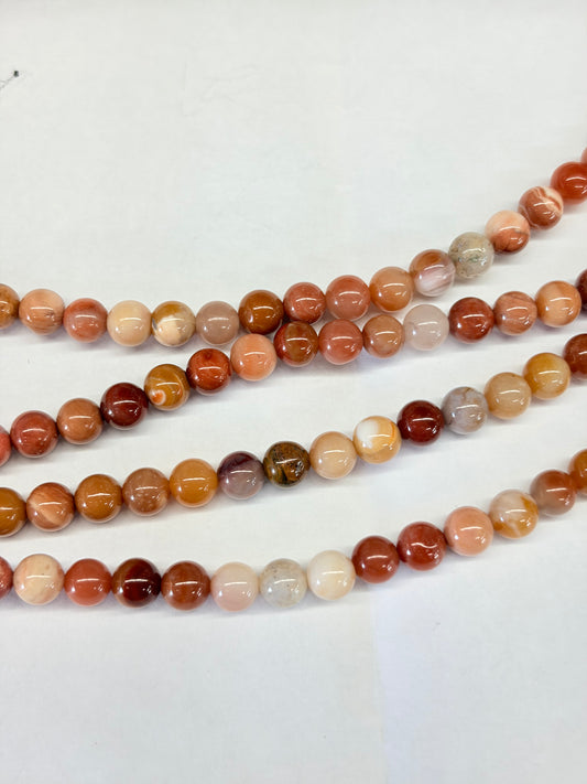 Fossil Agate Beads