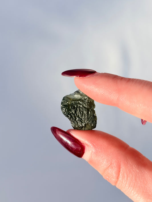 Organic Moldavite Specimen