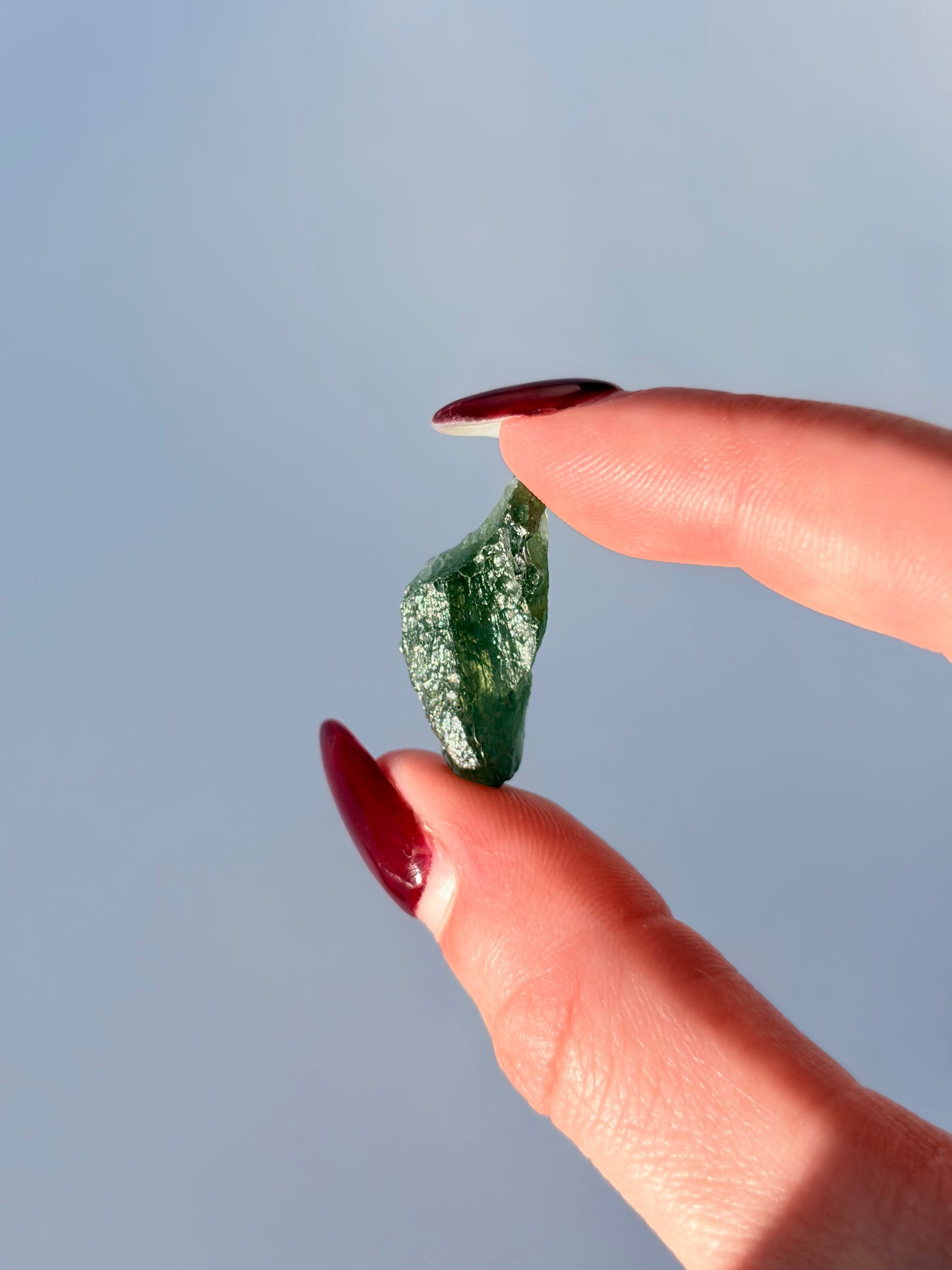 Organic Moldavite Specimen