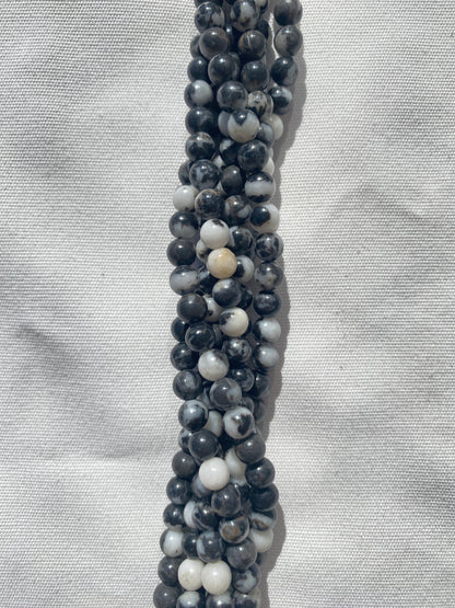 Zebra Jasper Beads