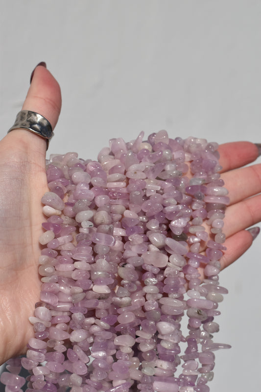 Kunzite Chip Beads