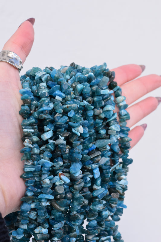 Apatite Chip Beads