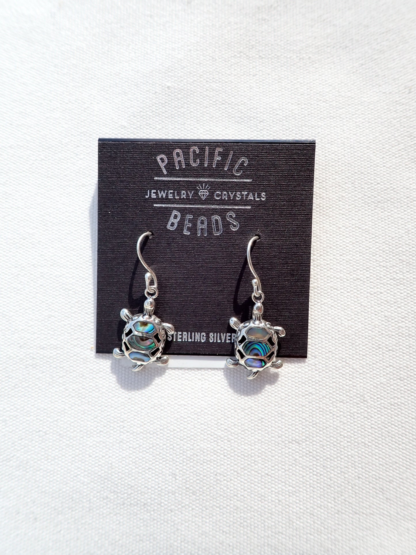 S.S. Abalone Turtle Earrings