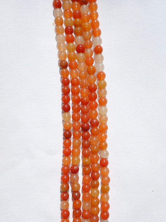 Red Aventurine Beads