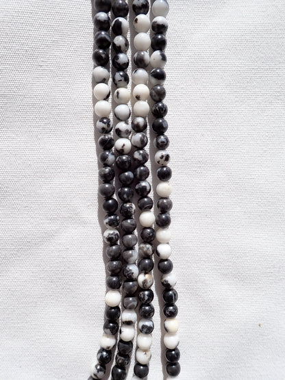 Zebra Jasper Beads