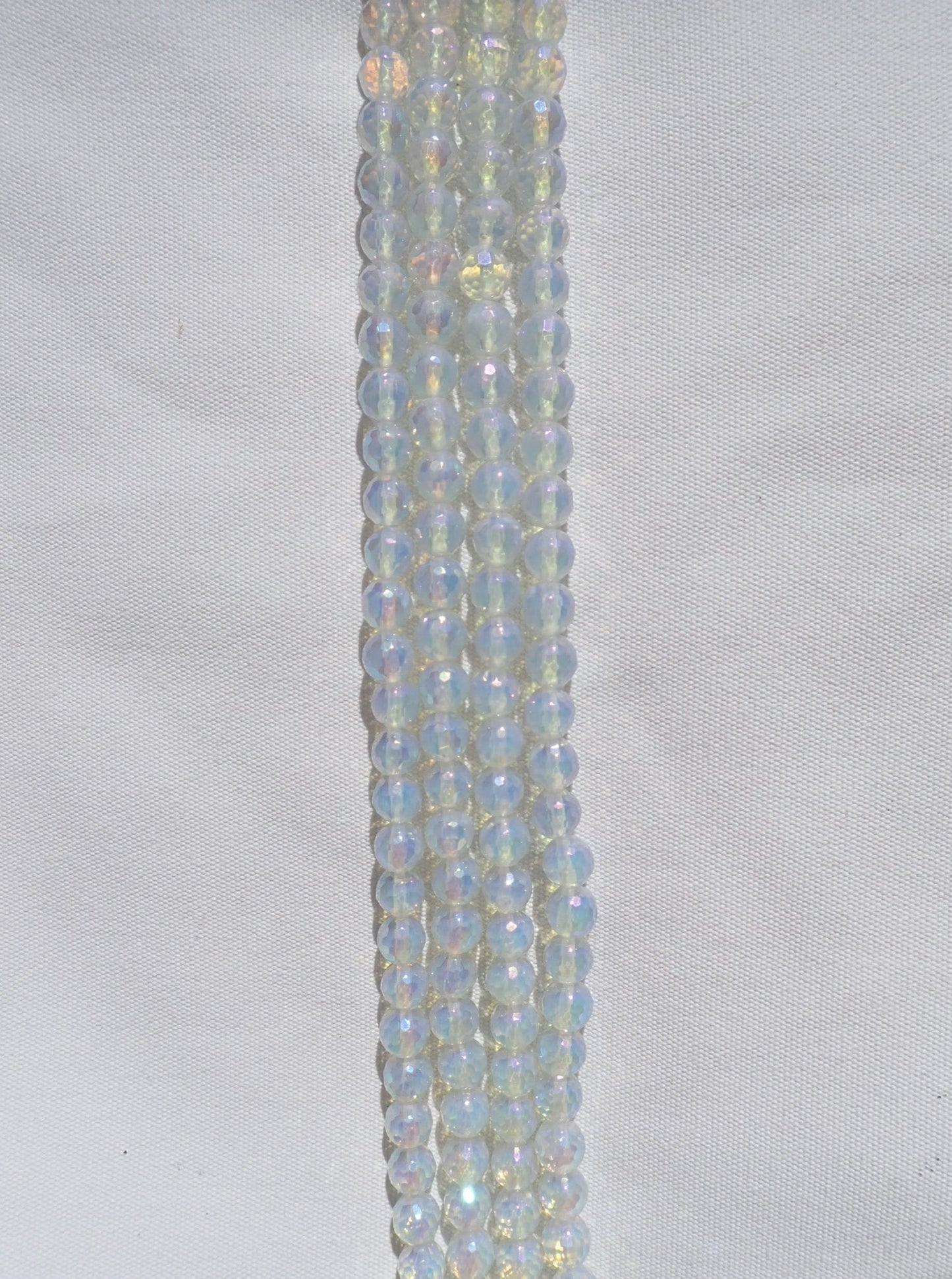 Faceted Opalite Beads