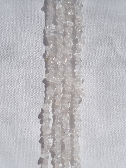 Clear Quartz Chip Beads