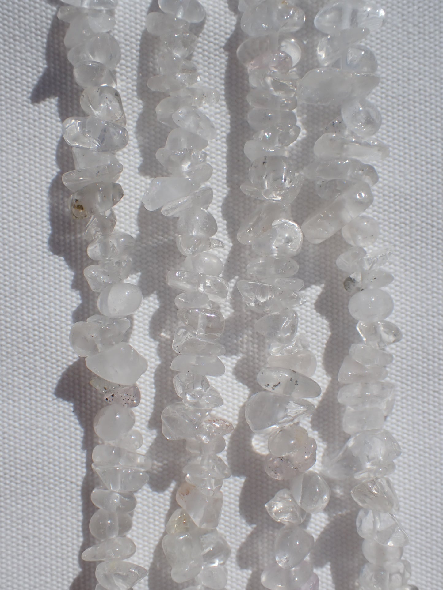 Clear Quartz Chip Beads