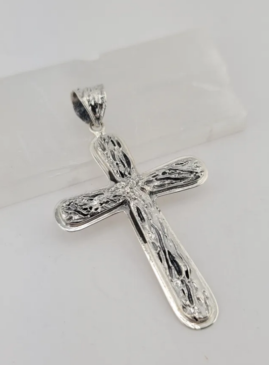 S.S. Textured Cross Pendants