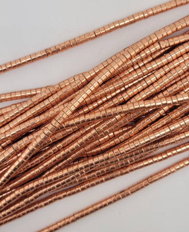 Copper Heishi Beads