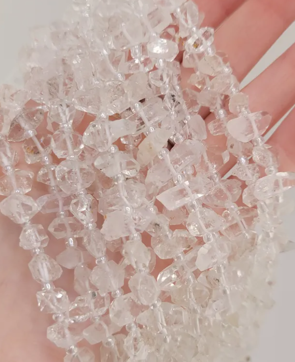 Herkimer Diamond Beads