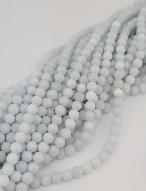 Blue Calcite Beads