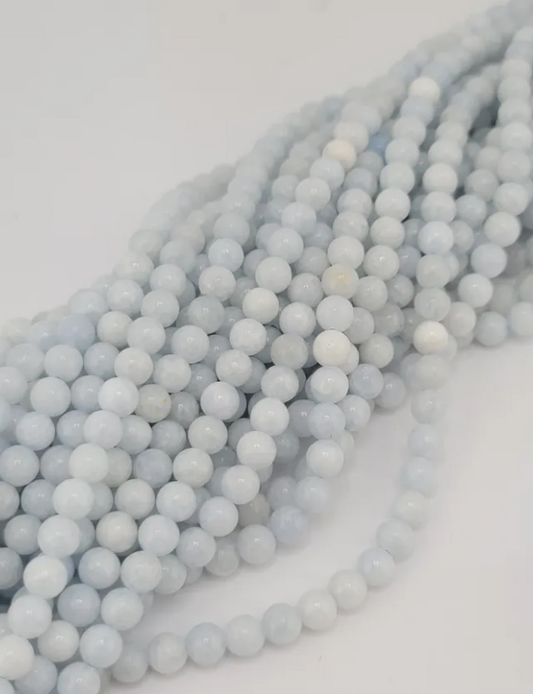 Blue Calcite Beads