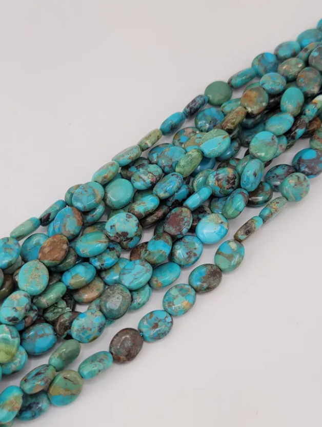 A Grade Oval Turquoise Beads
