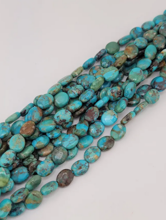 A Grade Oval Turquoise Beads
