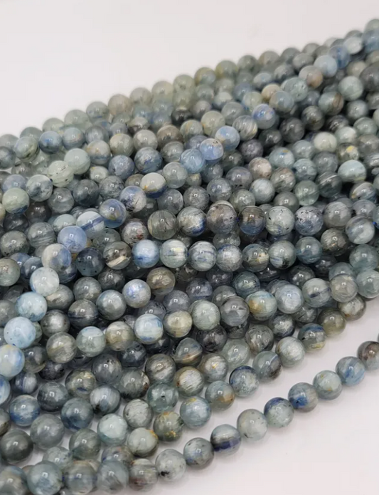 Green Kyanite Beads