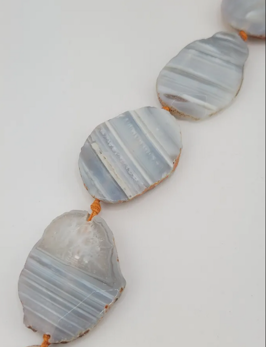 Crafting supplies such as free form agate beads available at wholesale and retail prices, only at our crystal shop in San Diego!