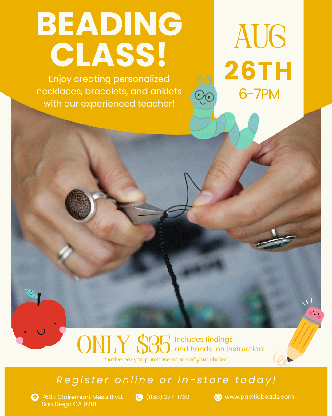 Beading Class 8/26
