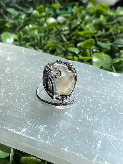 S.S. Shlomo AAA Grade Coin Pearl Rings