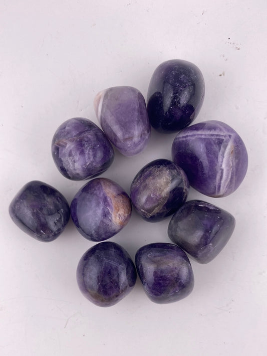 Amethyst Tumbled Stone Sets (10 pc)