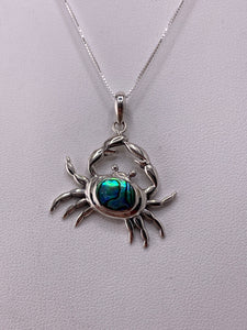 S.S. Abalone Crab Necklaces