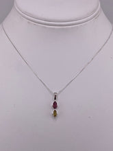 Load image into Gallery viewer, S.S. Pink and Gold Tourmaline Necklaces
