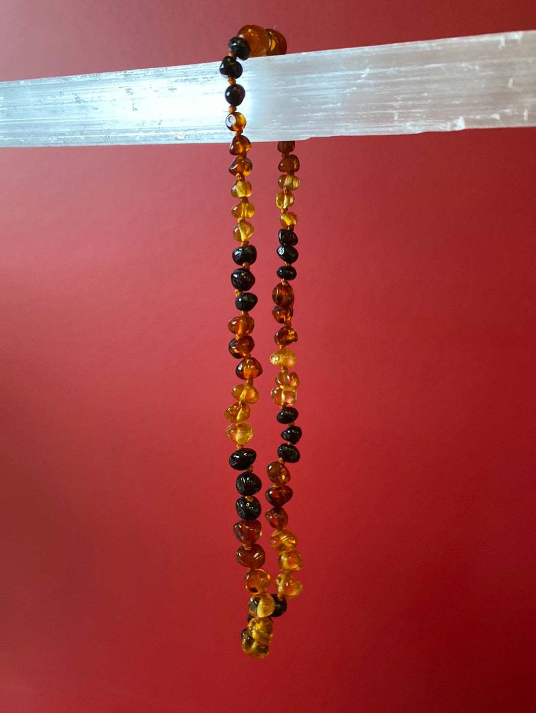 Multicolor Baltic Amber Baby Necklaces