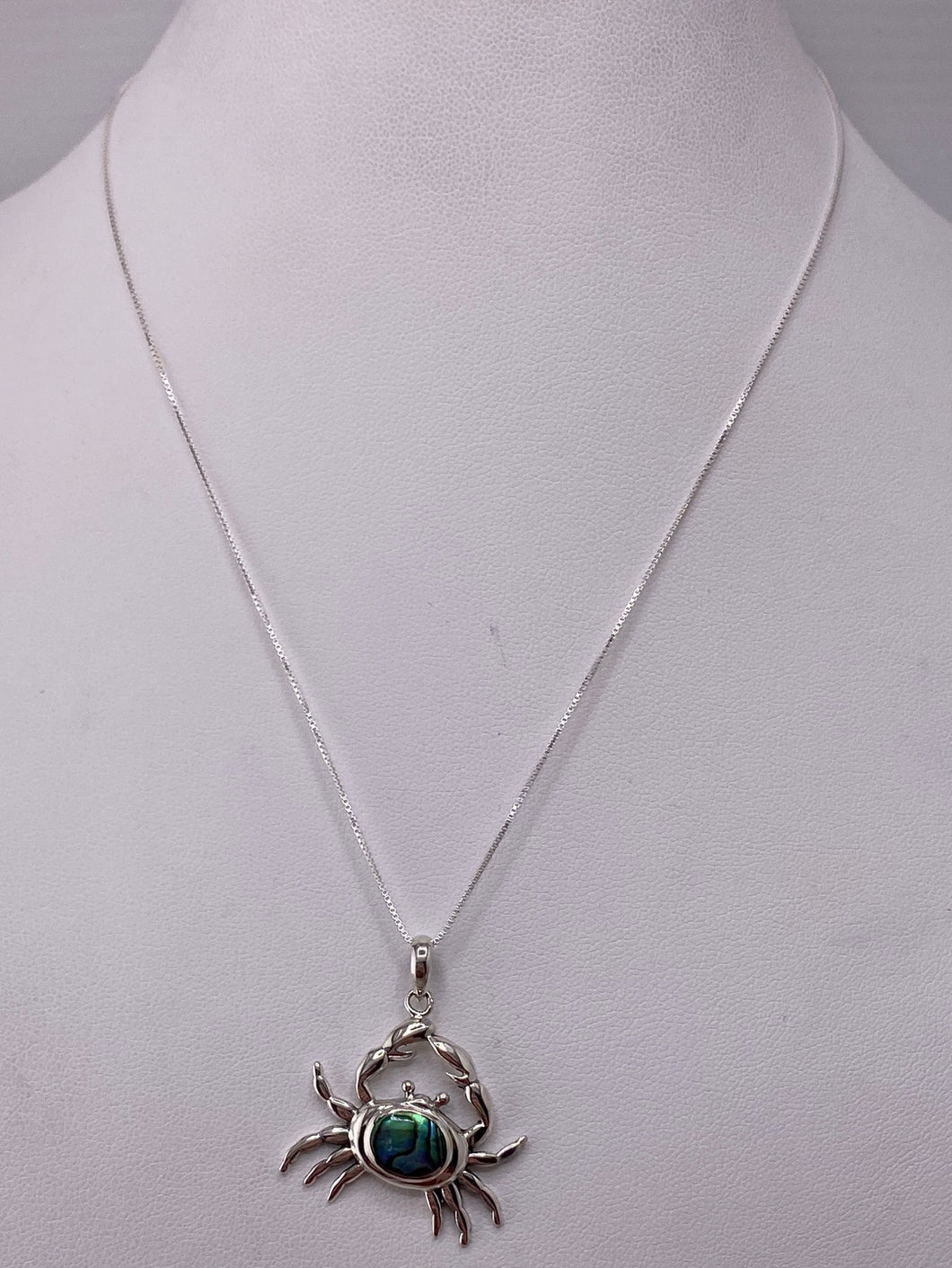S.S. Abalone Crab Necklaces