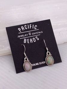 Special Value Item-S.S. Ethiopian Opal Drop Earrings
