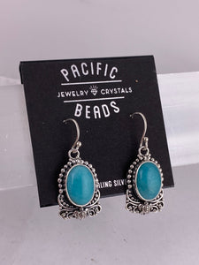 S.S. Shlomo AAA Grade Amazonite Earrings