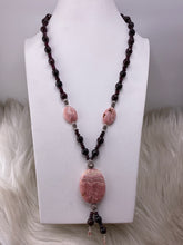 Load image into Gallery viewer, S.S. Rhodocrosite and Garnet Necklaces
