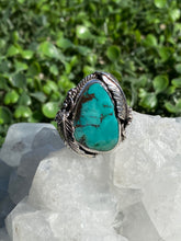 Load image into Gallery viewer, S.S. Shlomo Turquoise Adjustable Ring
