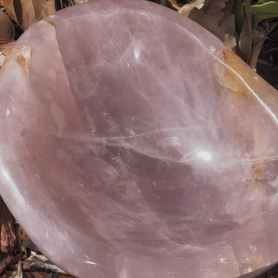 Rose quartz decor available at wholesale and retail prices, only at our crystal shop in San Diego!