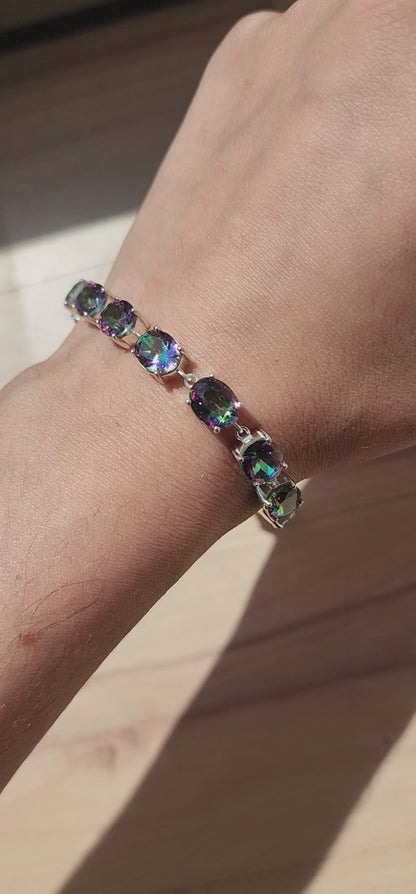 S.S. AAA Grade Mystic Topaz Bracelet