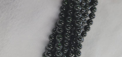 Green Goldstone Beads