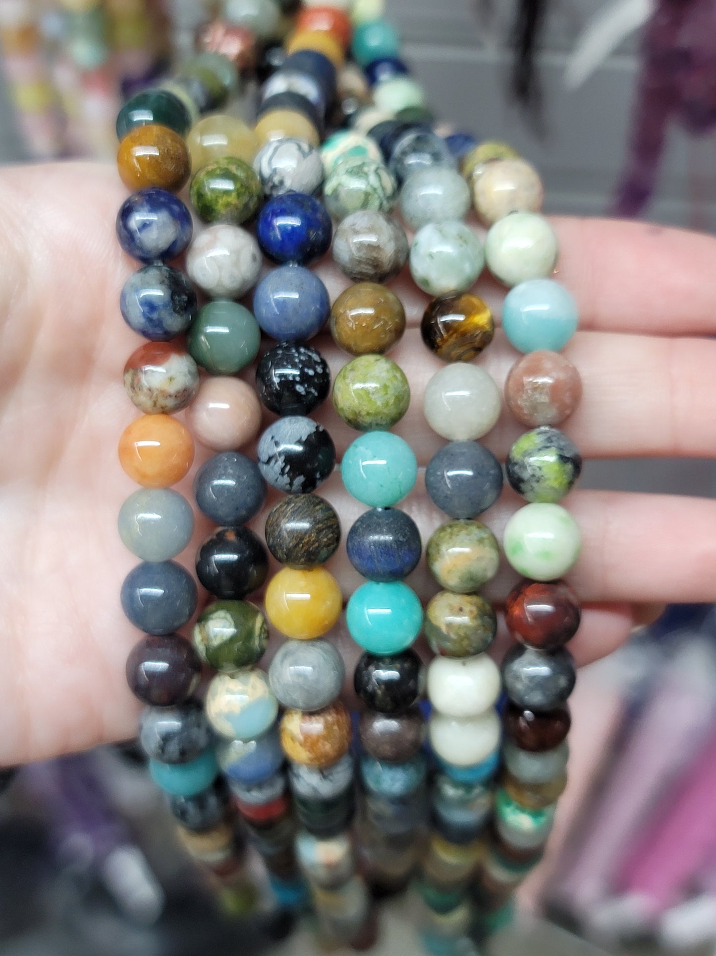 Natural Multi-Stone Beads
