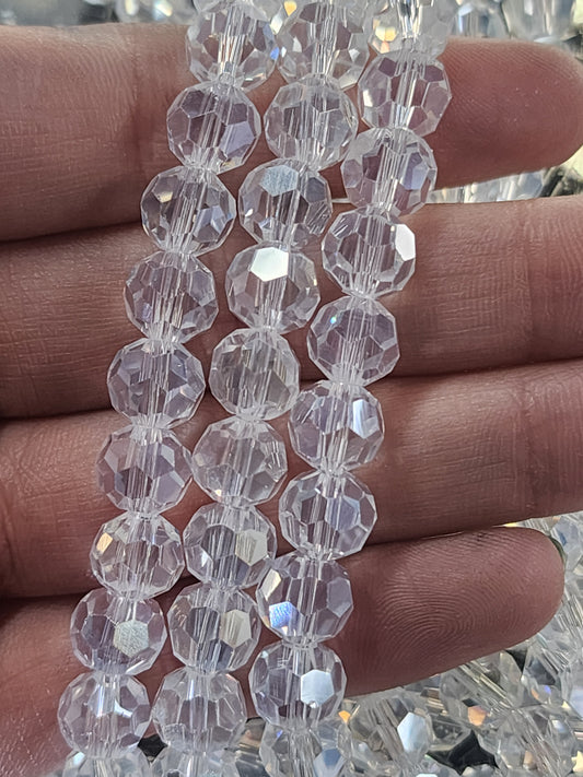 Faceted Angel Aura Crystal Beads