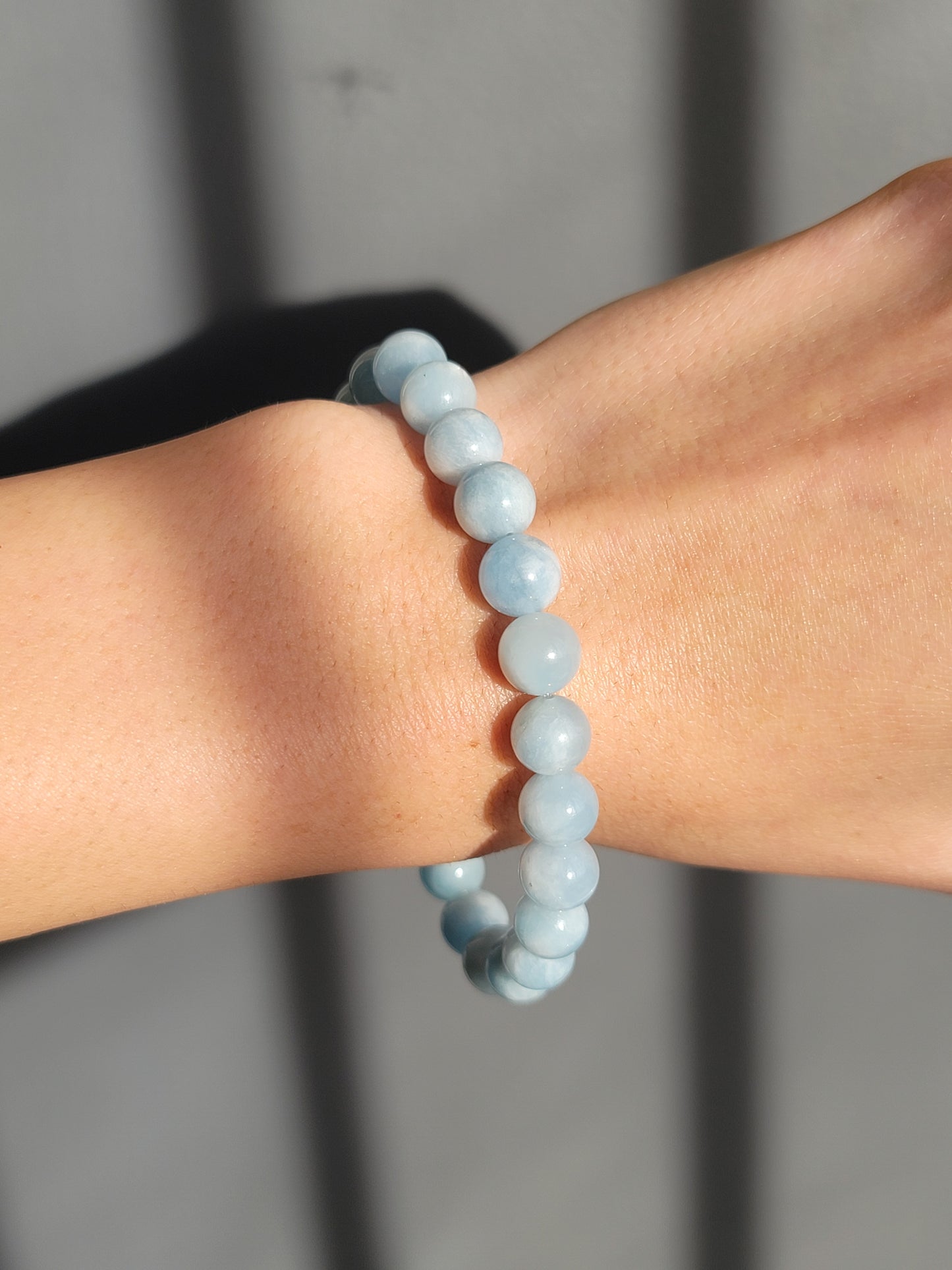 Aquamarine Stretch Bracelets